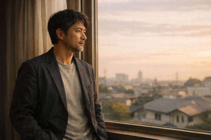 リストラ後に再就職できた男性