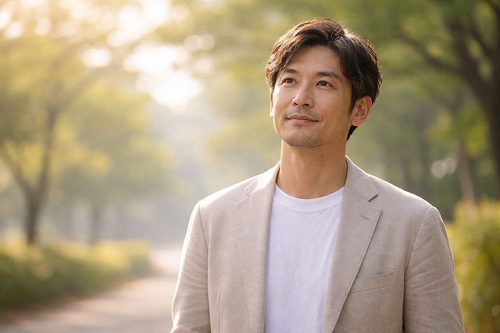 40代で派遣社員になる不安を受け入れ前向きになり始めた日本人男性