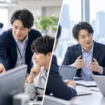 社内SEとして社内支援をする場面とSIerとして顧客提案をする場面