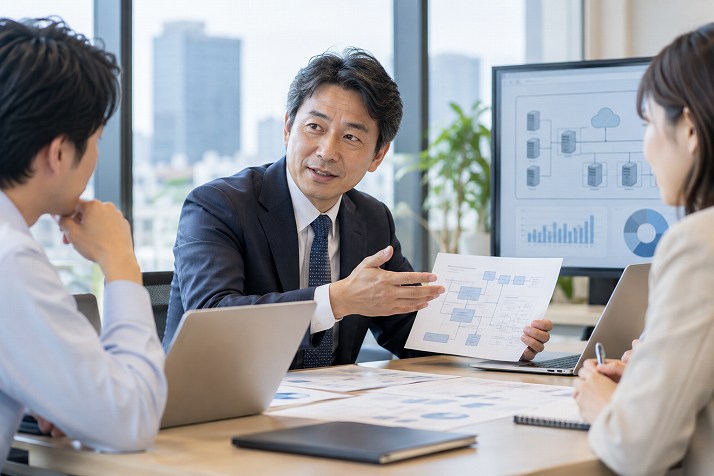 SIerで培ったシステムやプロジェクト管理の経験を社内で活かすIT担当者